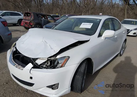 2008 Lexus Is 250 из США, поврежденный, VIN JTHCK262482024862